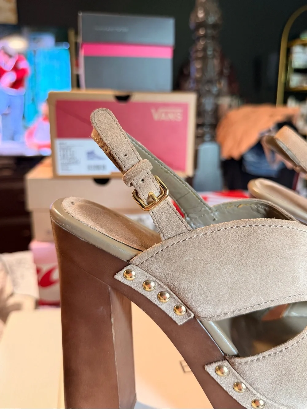 BCBGeneration platform slingback